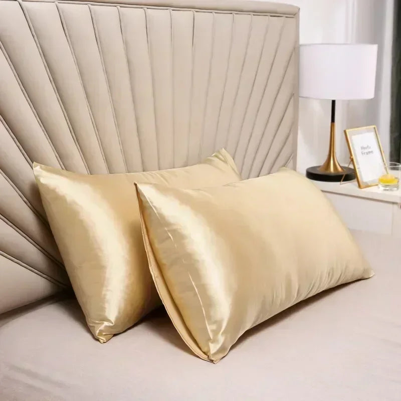 100% Natural Mulberry Silk Pillow Case Real Silk Protect Hair Skin Pillowcase Any Size Customized Bedding Pillow Cases Cover