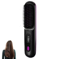 Thermostatic Electric Heating Heating Straight Hair Comb Wireless Portable Negative Ion Styling Tool Rechargeable USB Hair Tools