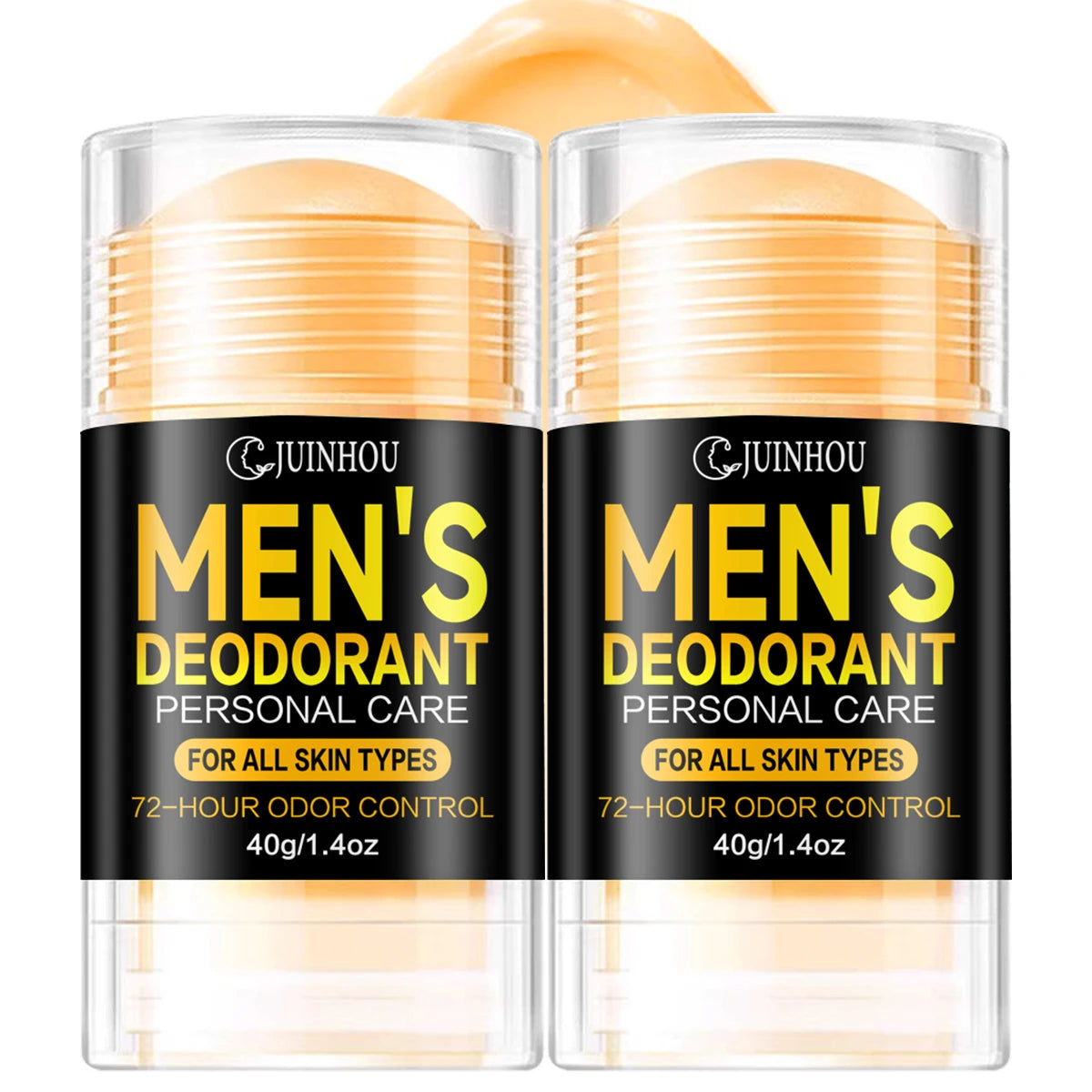 JUINHOU Men's Deodorant Stick/Antiperspirant  Easy to Carry Moisturizes Skin While Releasing a Captivating Fragrance